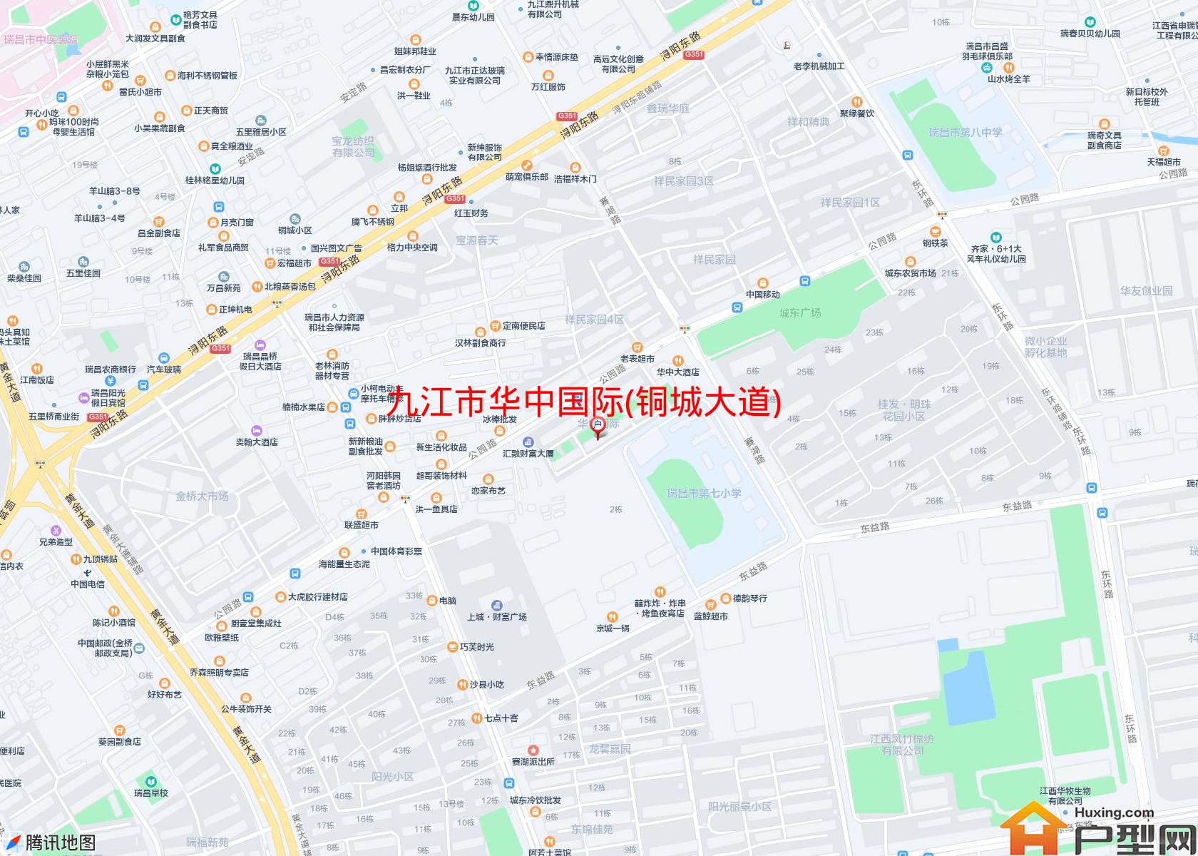 华中国际(铜城大道)小区 - 户型网