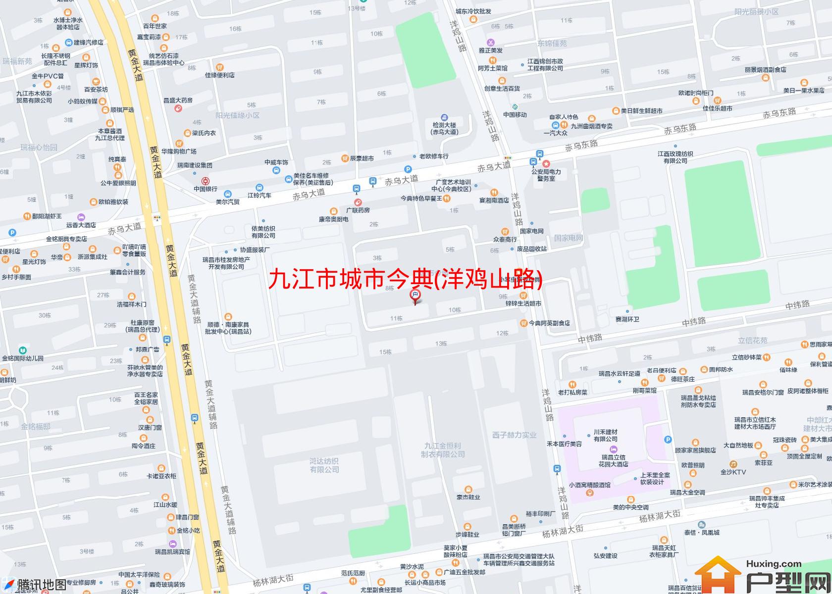城市今典(洋鸡山路)小区 - 户型网