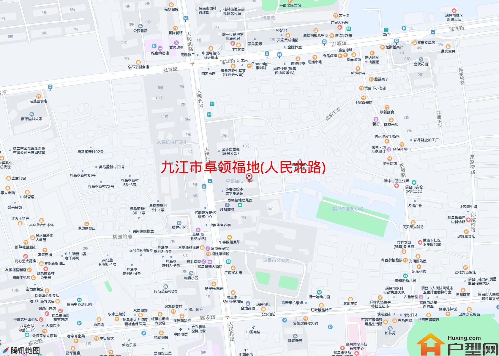 卓领福地(人民北路)小区 - 户型网