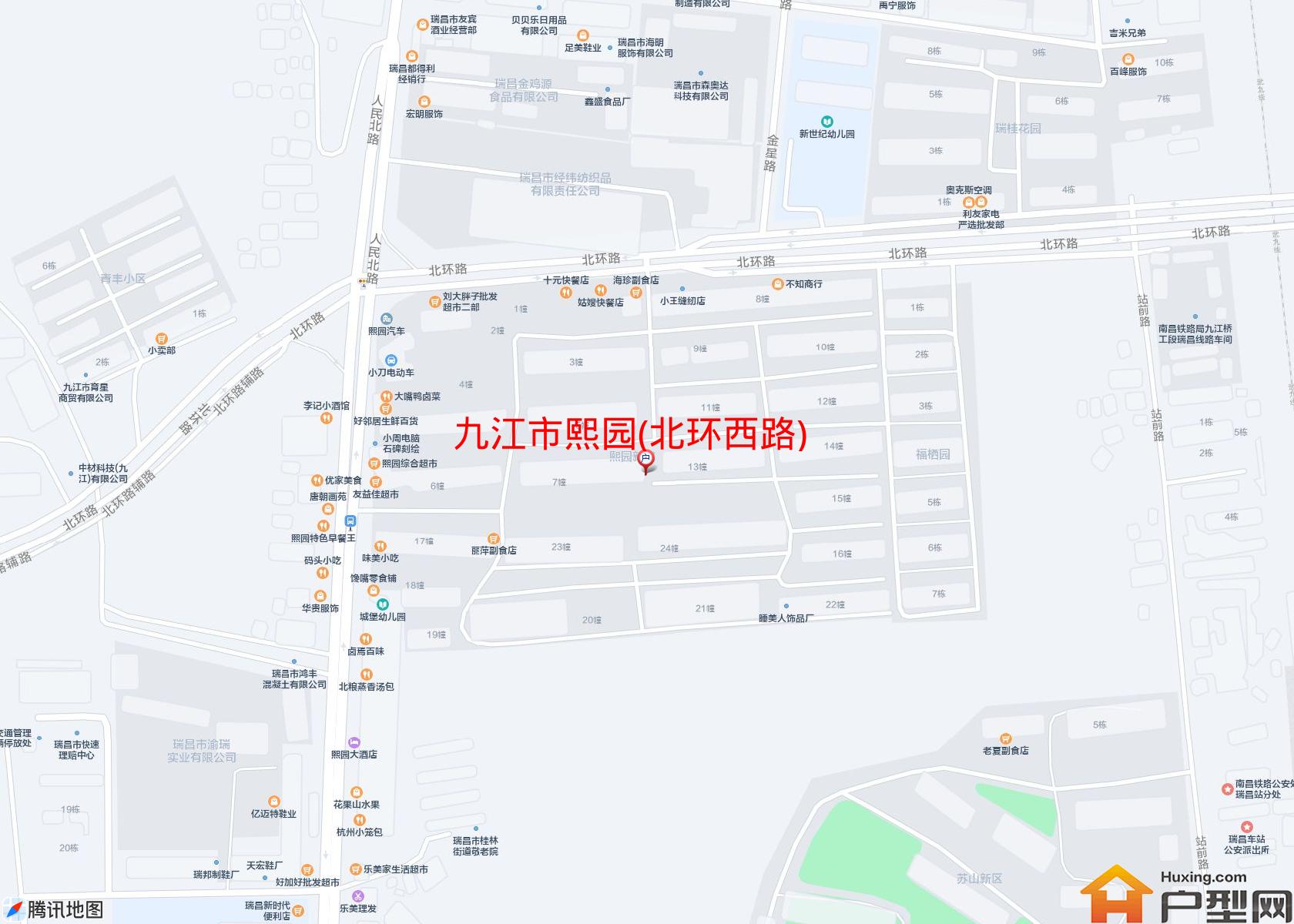 熙园(北环西路)小区 - 户型网