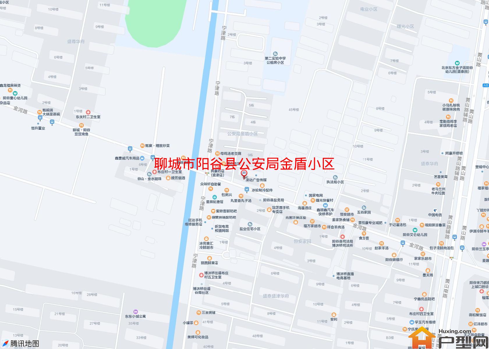 阳谷县公安局金盾小区小区 - 户型网