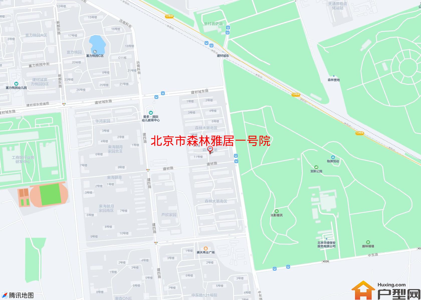 森林雅居一号院小区 - 户型网