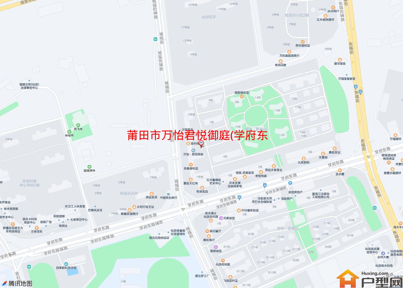 万怡君悦御庭(学府东路)小区 - 户型网