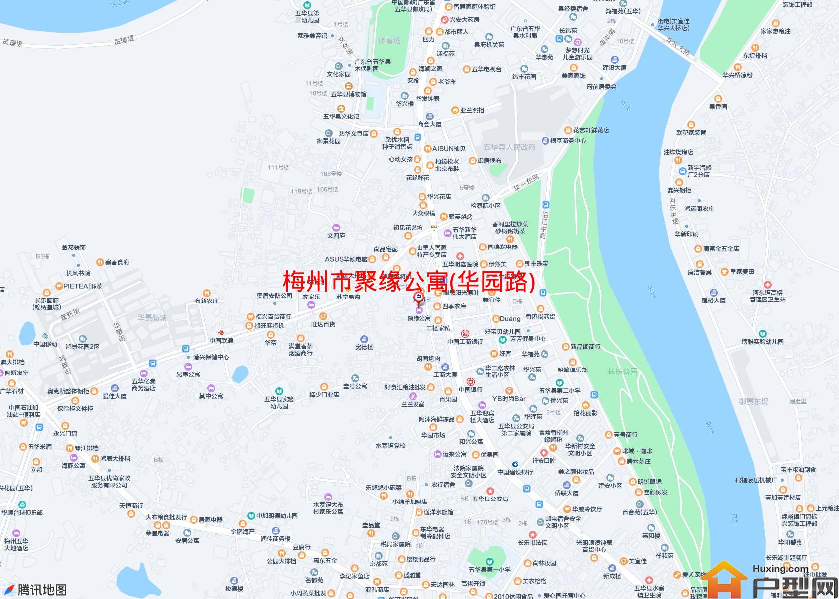 聚缘公寓(华园路)小区 - 户型网