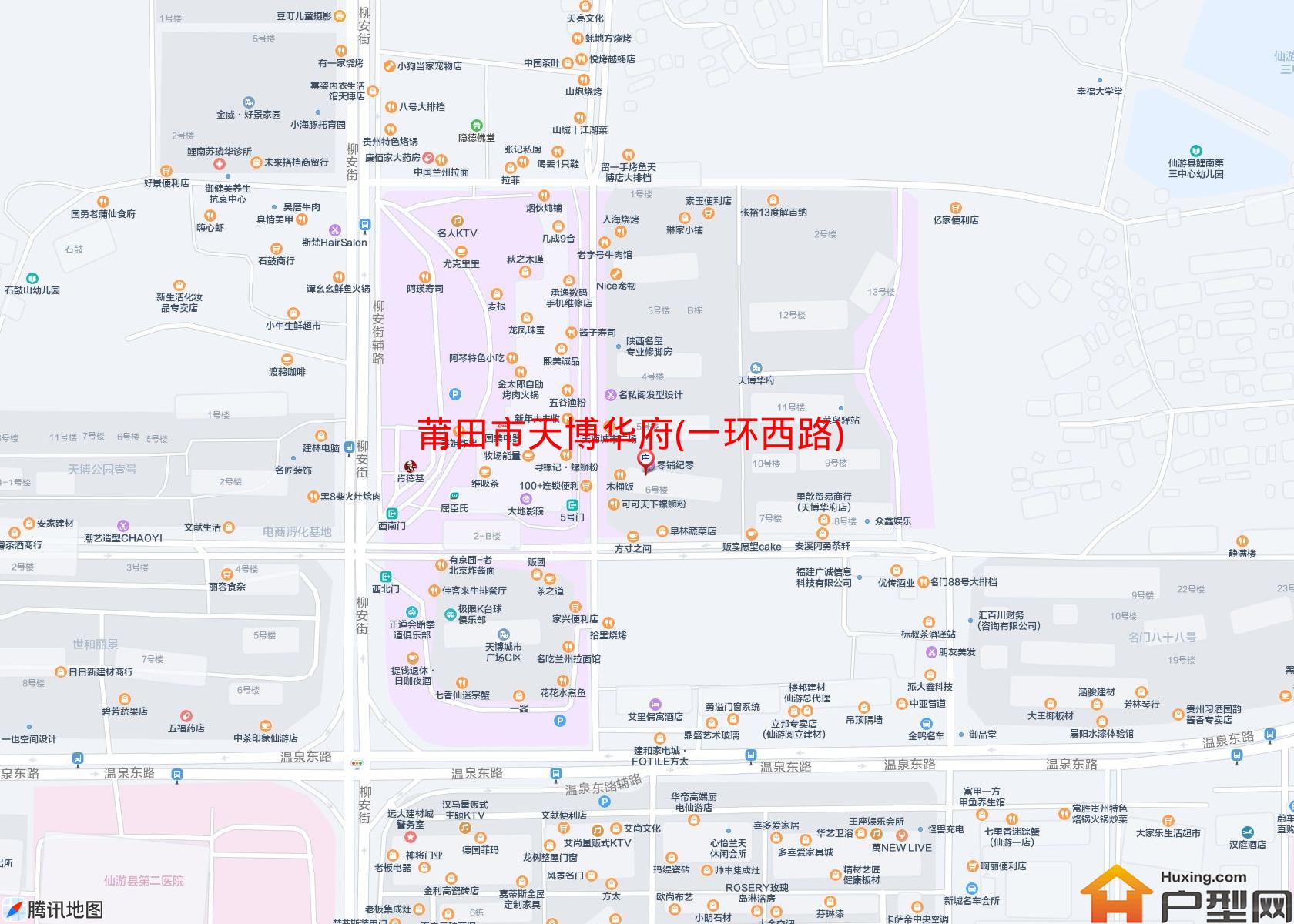 天博华府(一环西路)小区 - 户型网