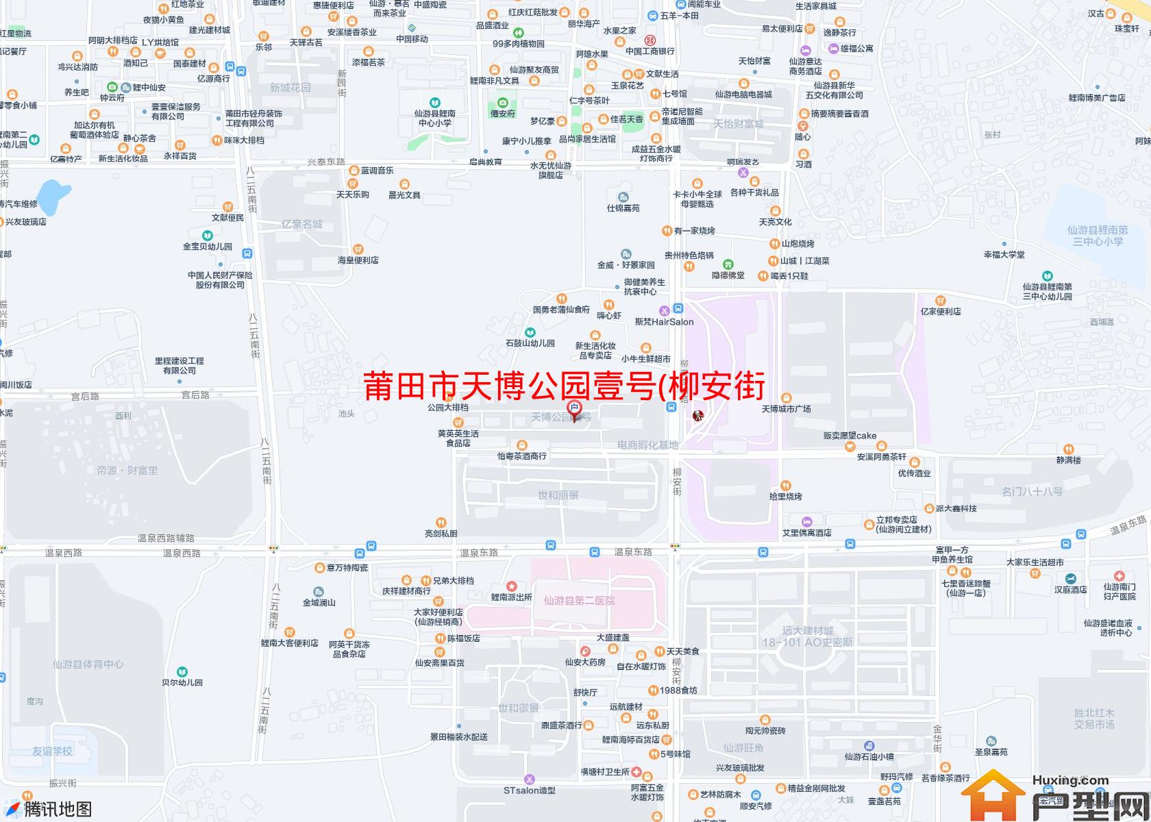 天博公园壹号(柳安街)小区 - 户型网