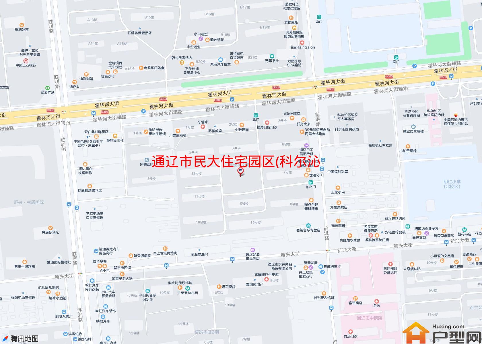 民大住宅园区(科尔沁街道)小区 - 户型网