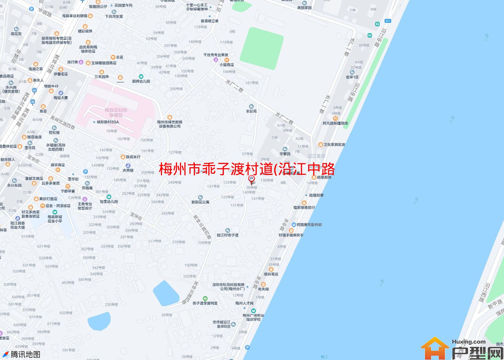 乖子渡村道(沿江中路)小区 - 户型网