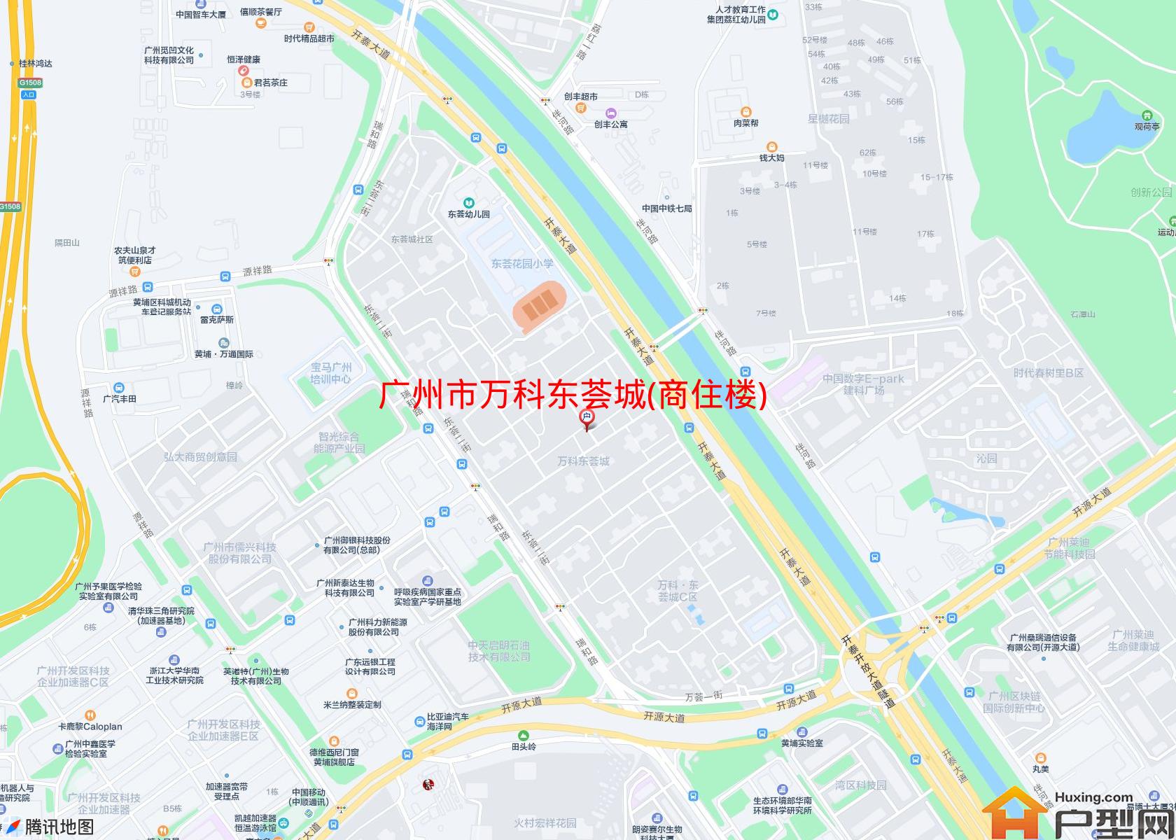 万科东荟城(商住楼)小区 - 户型网