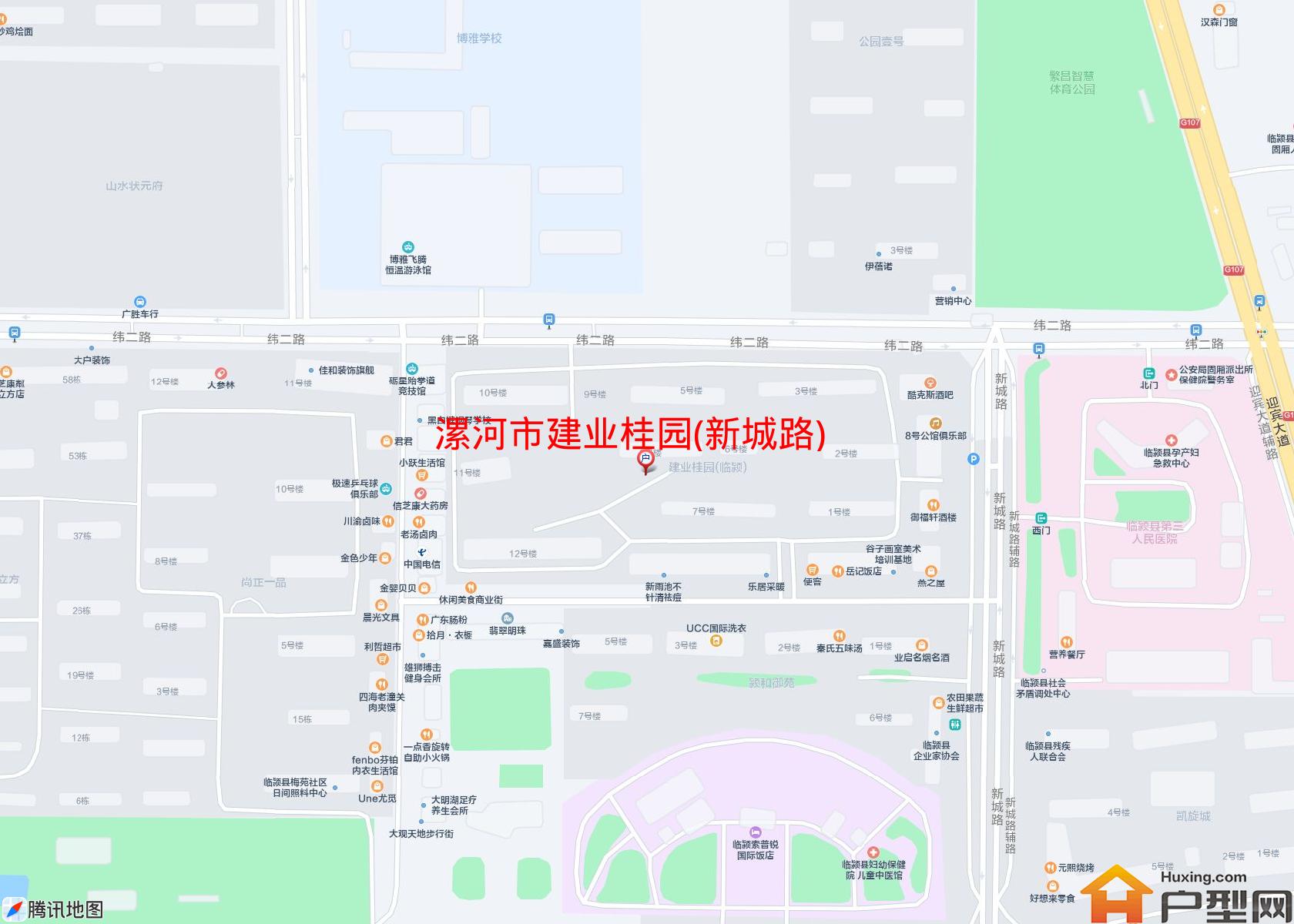 建业桂园(新城路)小区 - 户型网