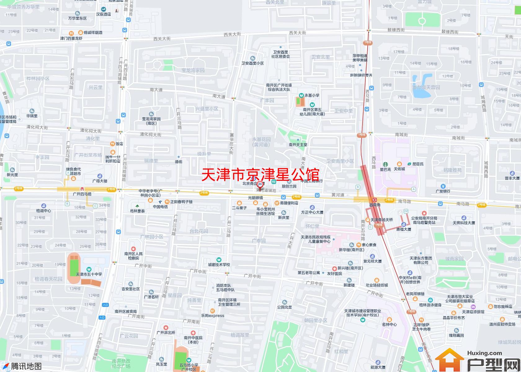 京津星公馆小区 - 户型网