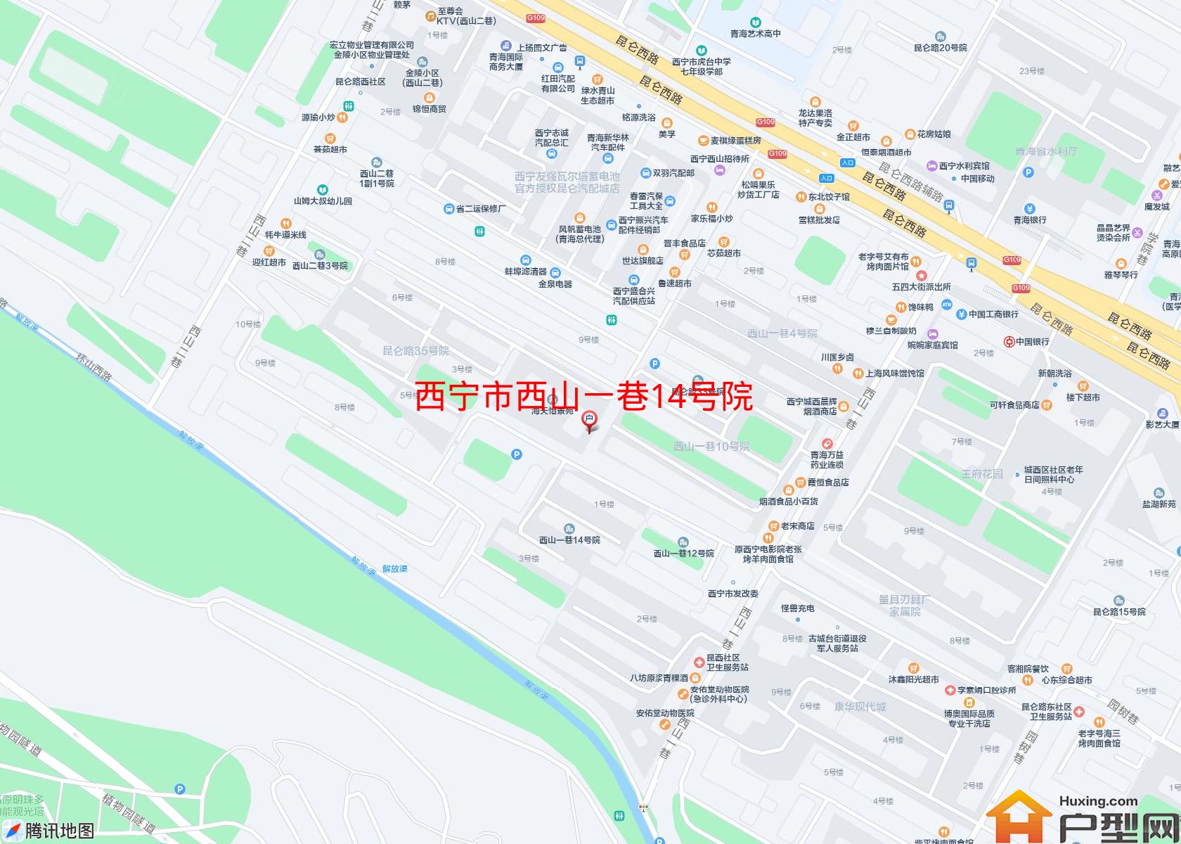 西山一巷14号院小区 - 户型网