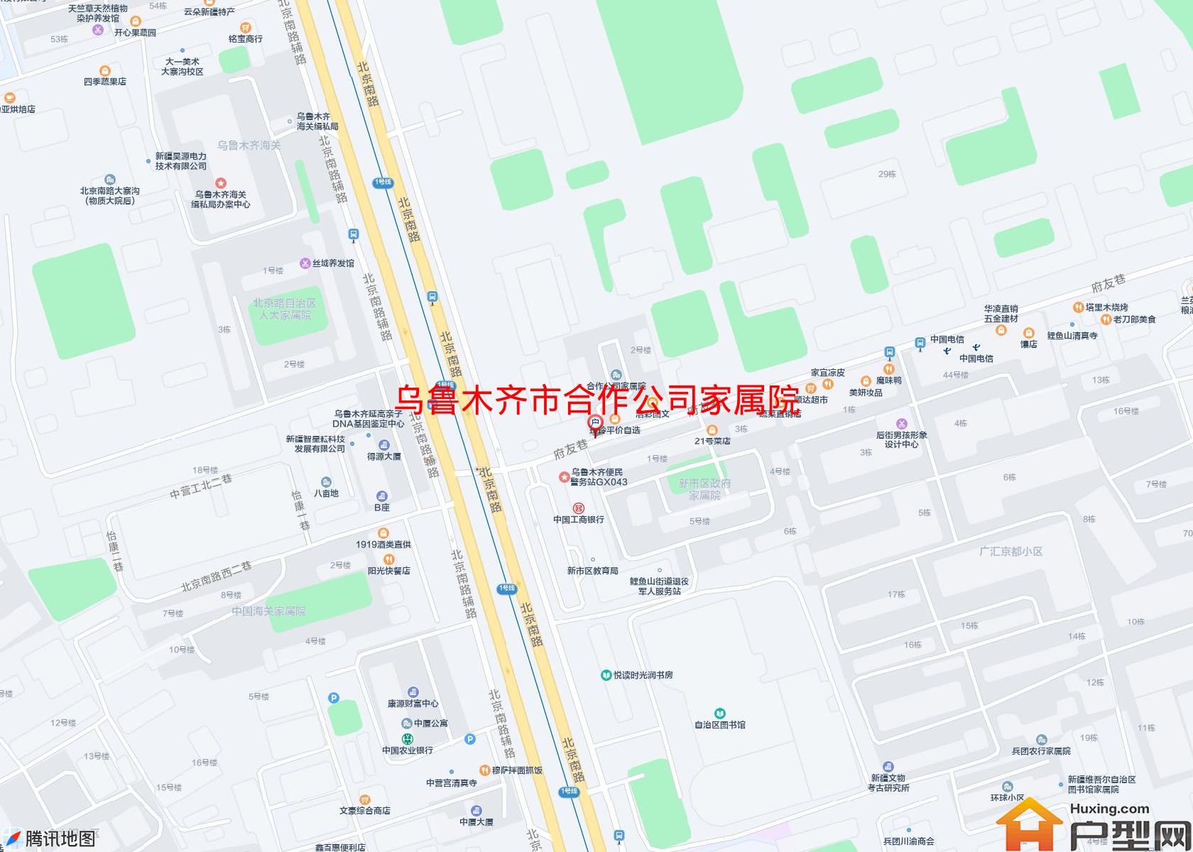 合作公司家属院小区 - 户型网