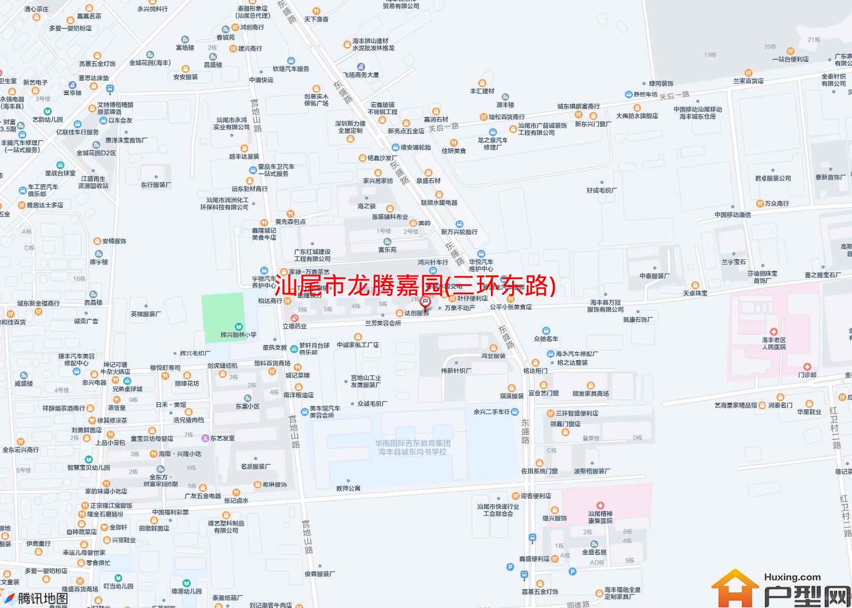 龙腾嘉园(三环东路)小区 - 户型网