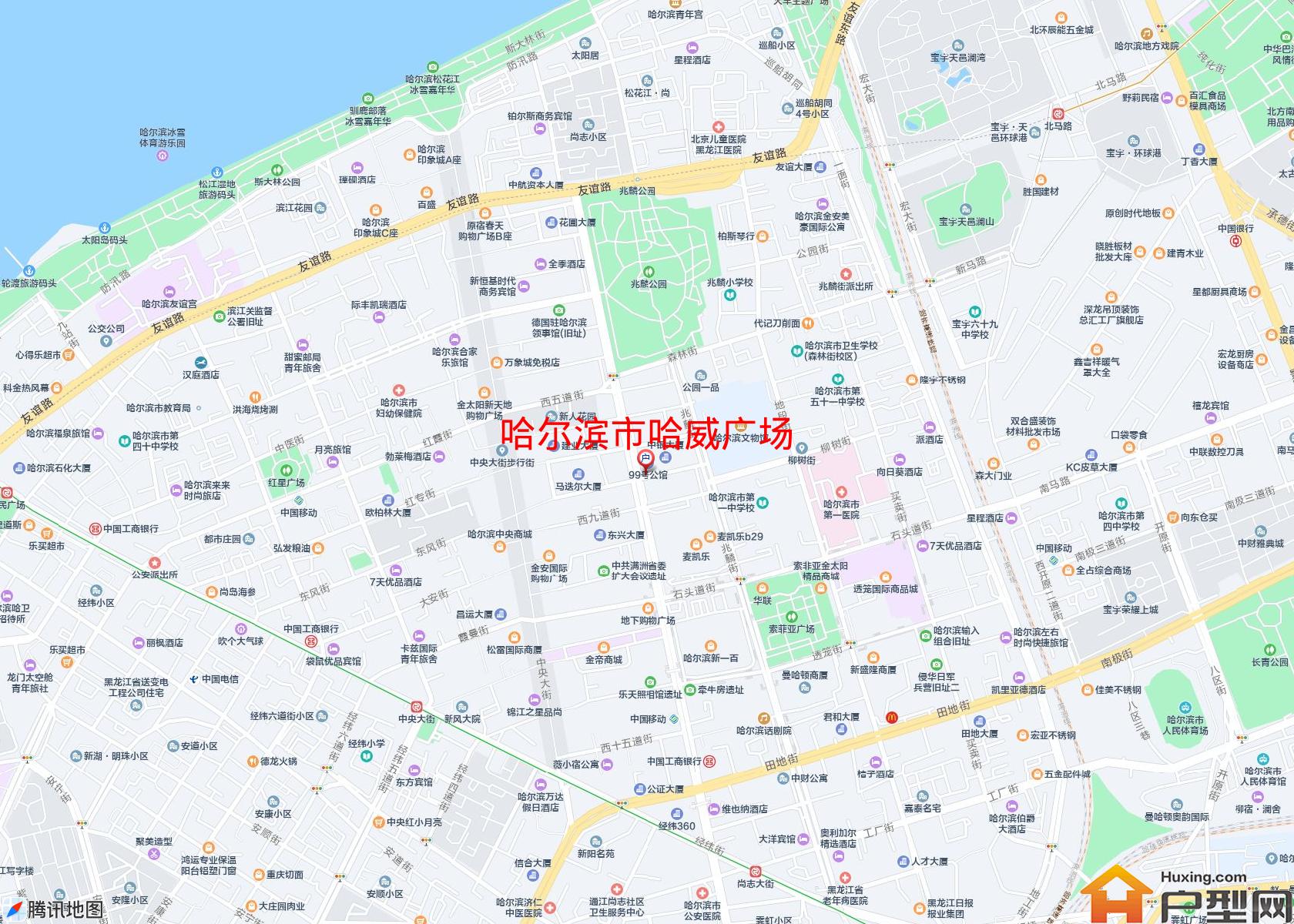 哈威广场小区 - 户型网