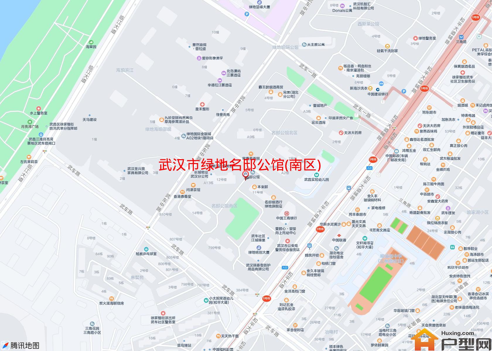 绿地名邸公馆(南区)小区 - 户型网