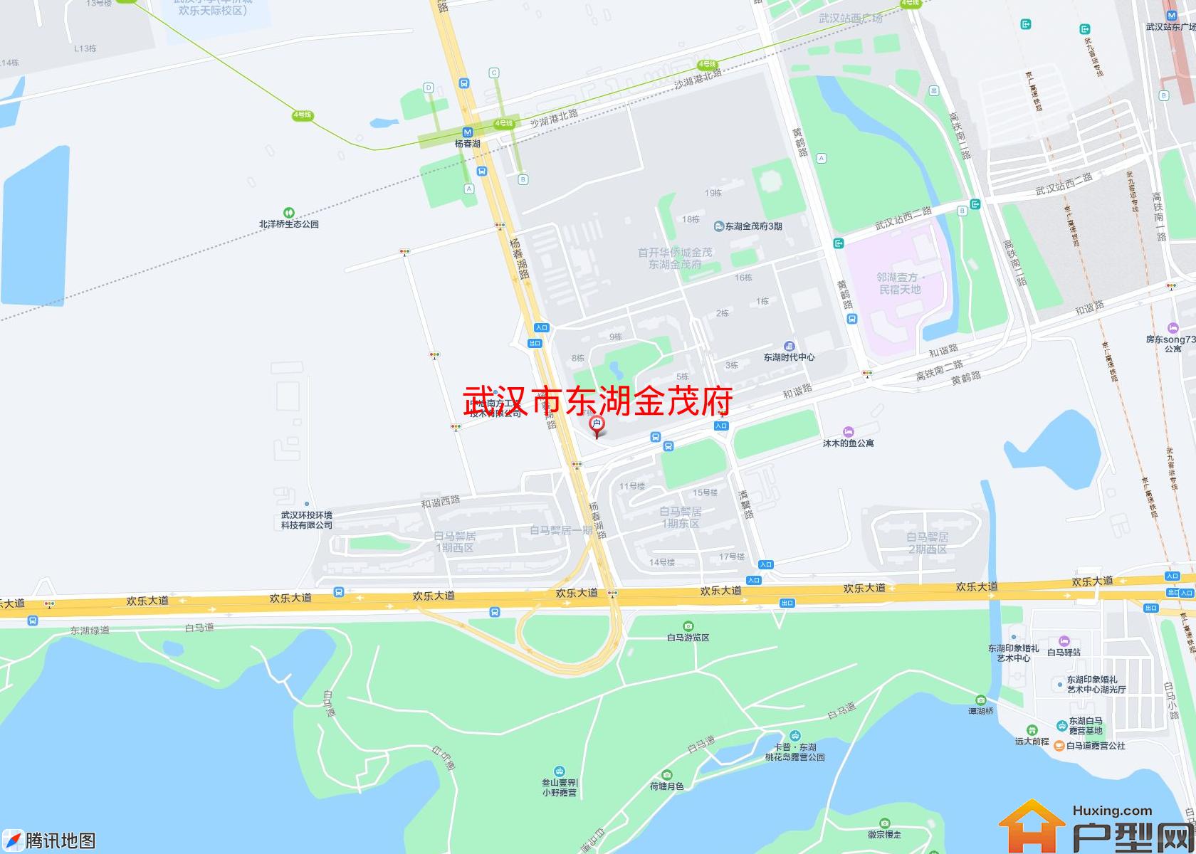 东湖金茂府小区 - 户型网