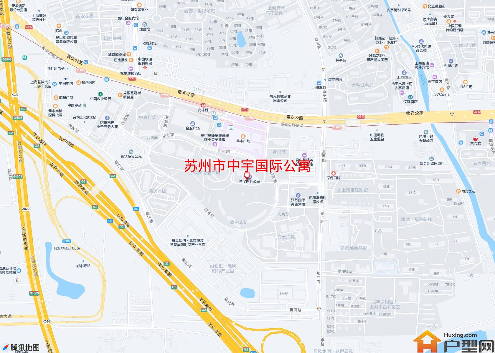 中宇国际公寓小区 - 户型网