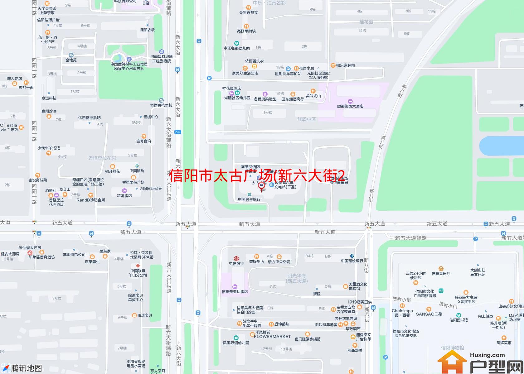 太古广场(新六大街28号)小区 - 户型网