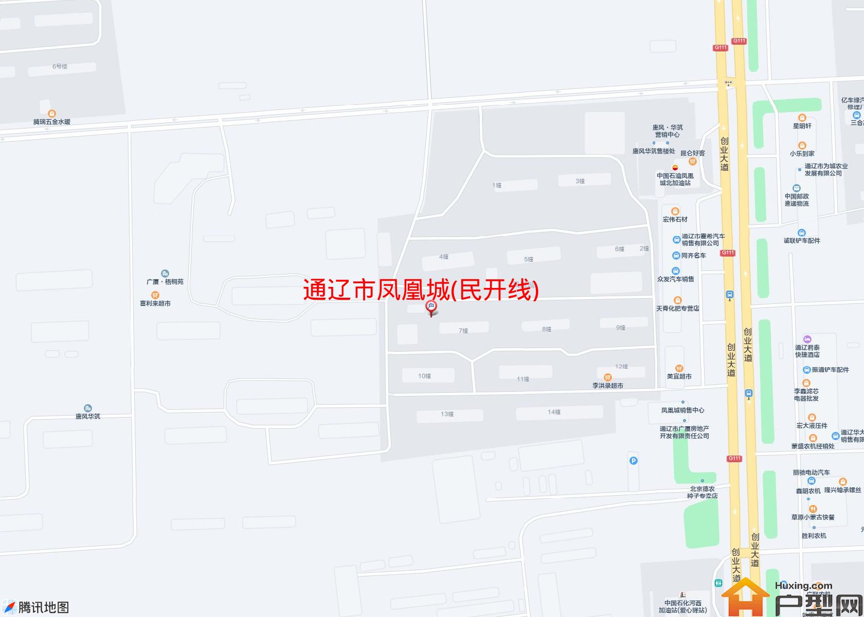 凤凰城(民开线)小区 - 户型网