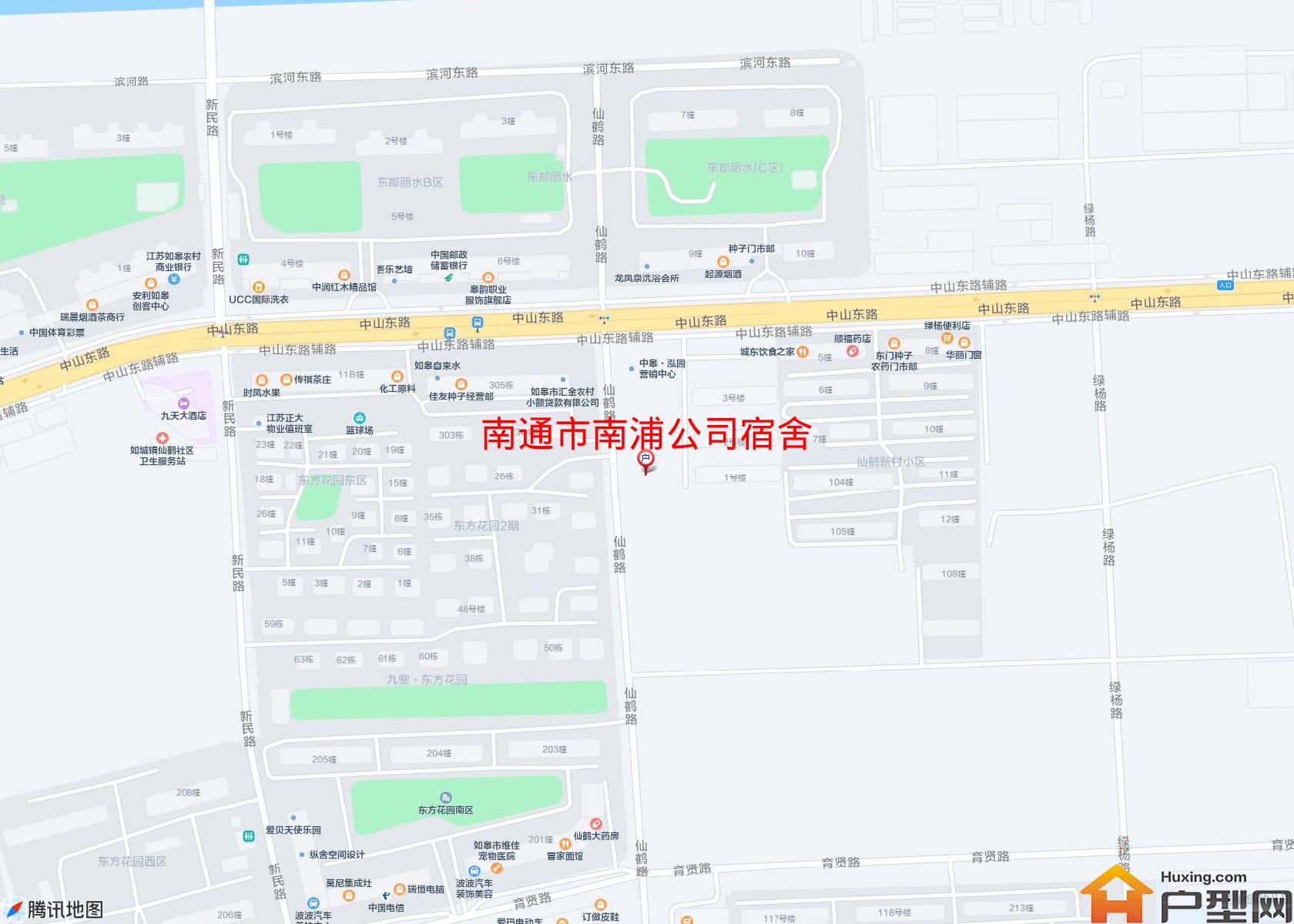 南浦公司宿舍小区 - 户型网