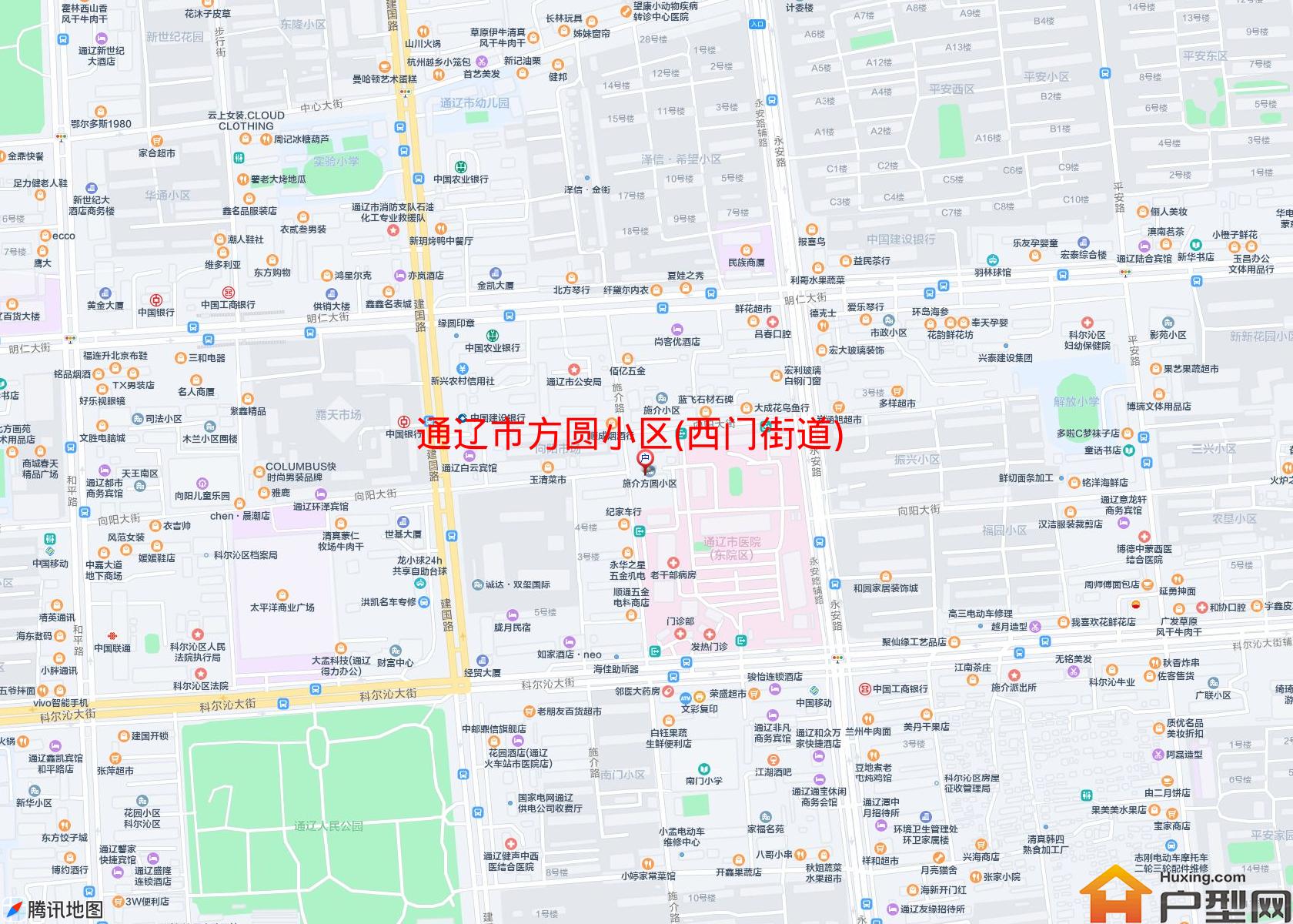 方圆小区(西门街道)小区 - 户型网