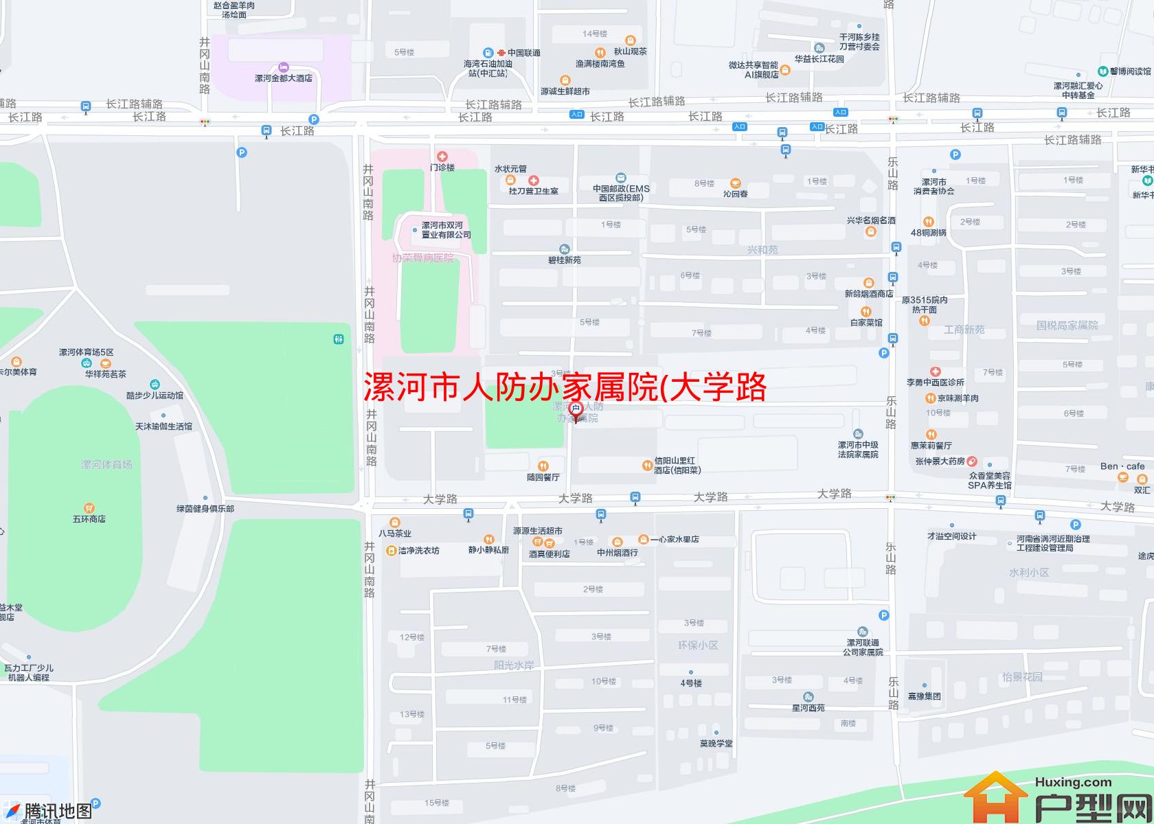 人防办家属院(大学路)小区 - 户型网