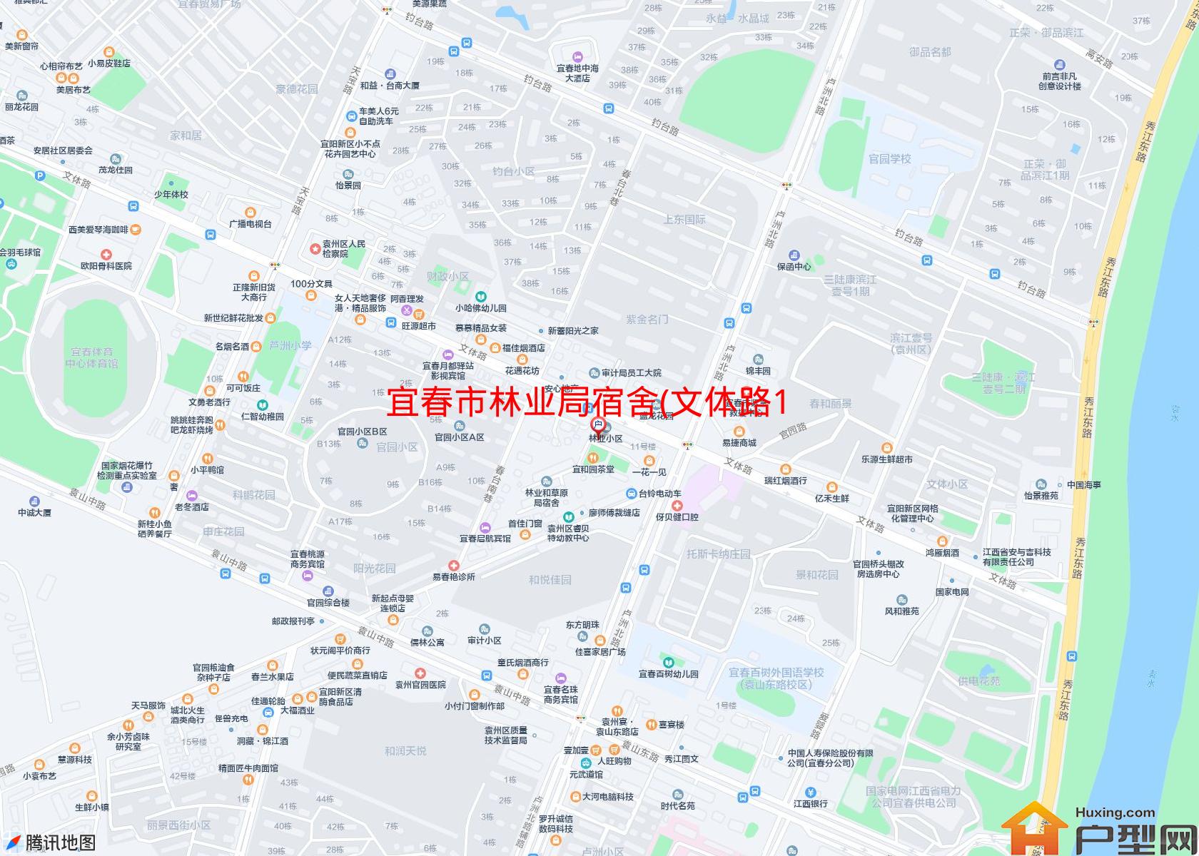 林业局宿舍(文体路19号)小区 - 户型网