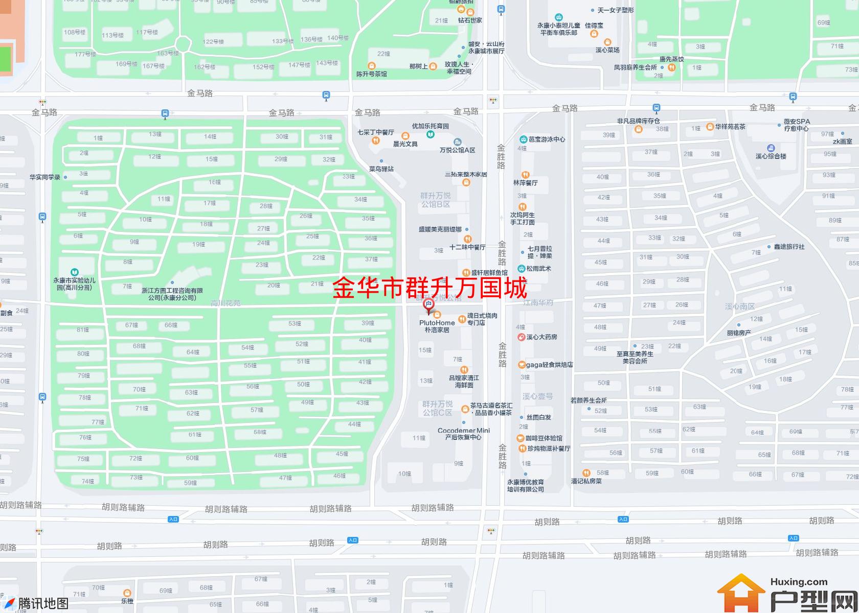 群升万国城小区 - 户型网