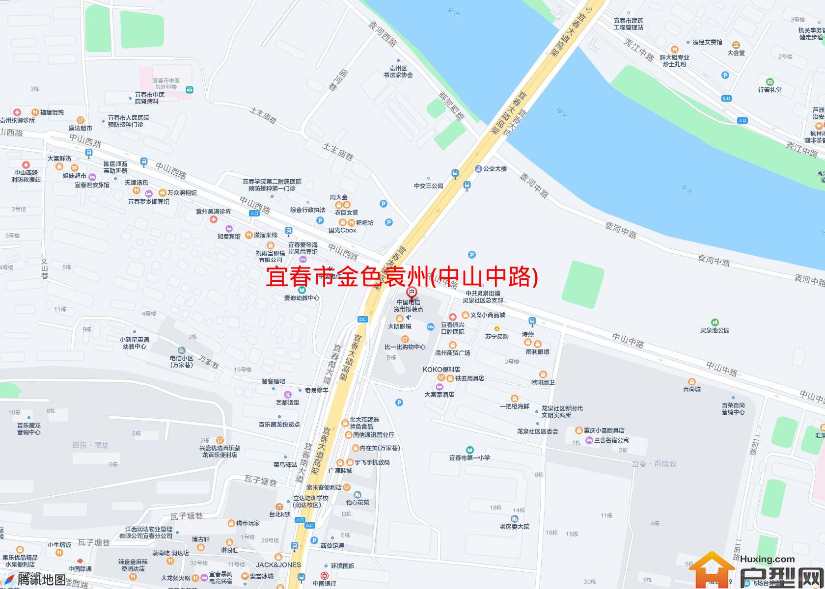 金色袁州(中山中路)小区 - 户型网