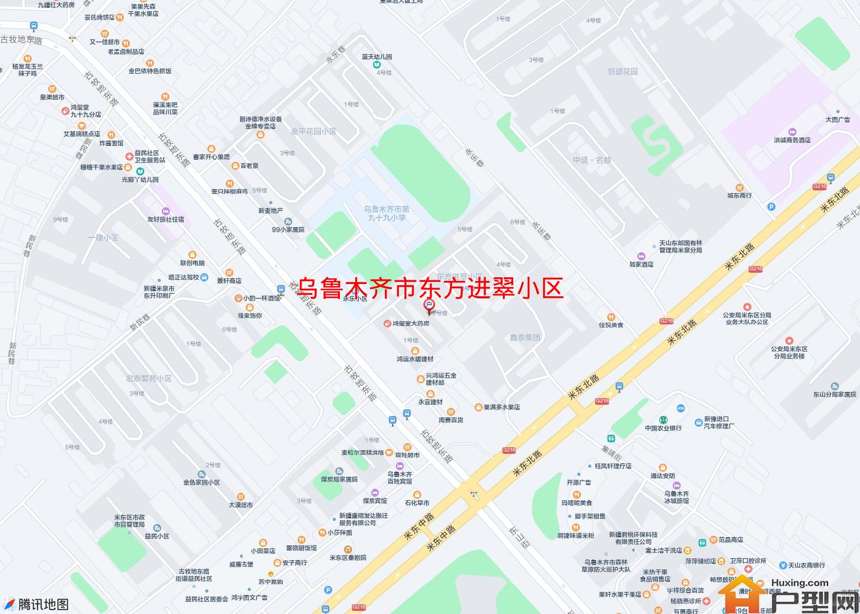 东方进翠小区小区 - 户型网
