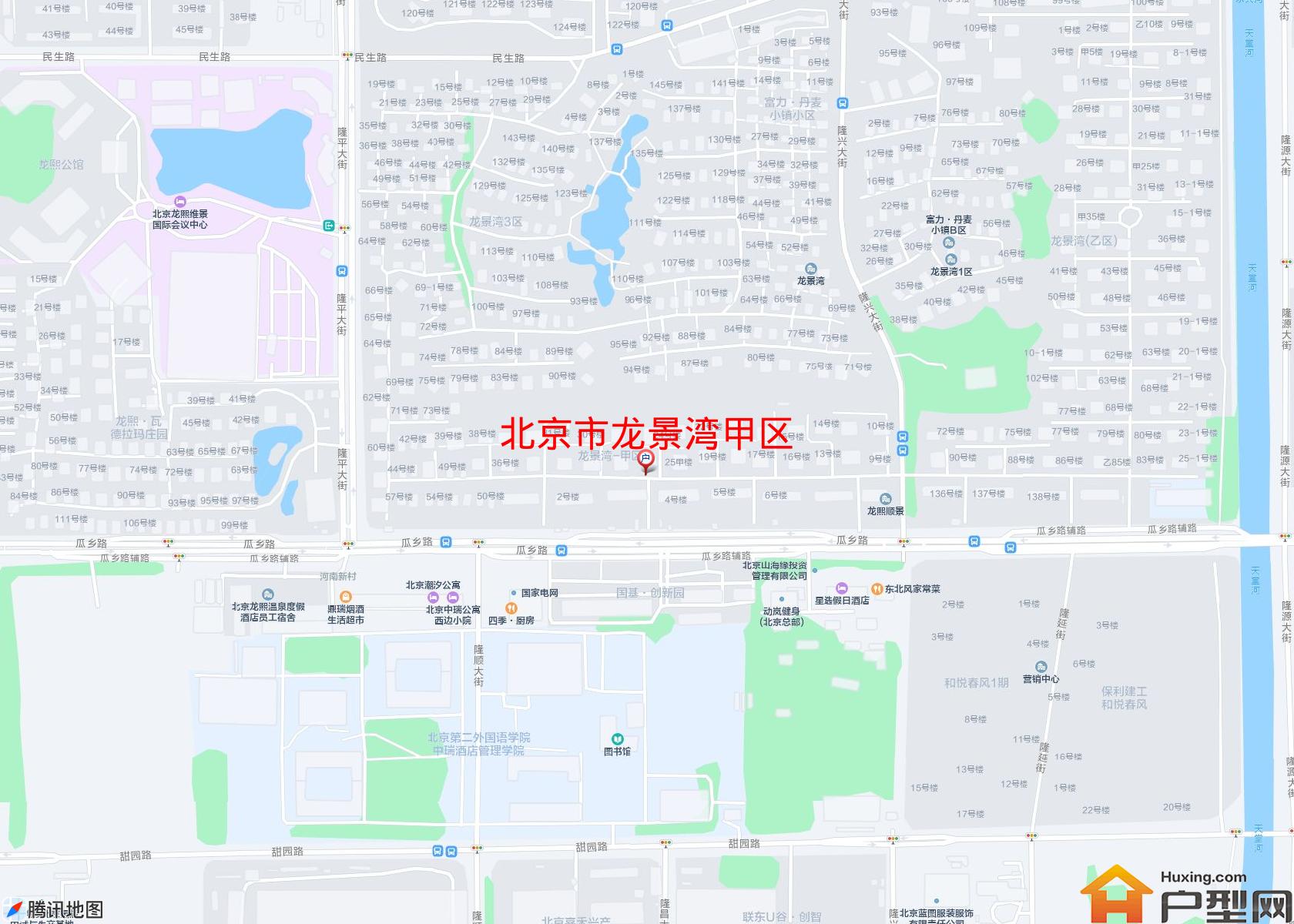 龙景湾甲区小区 - 户型网
