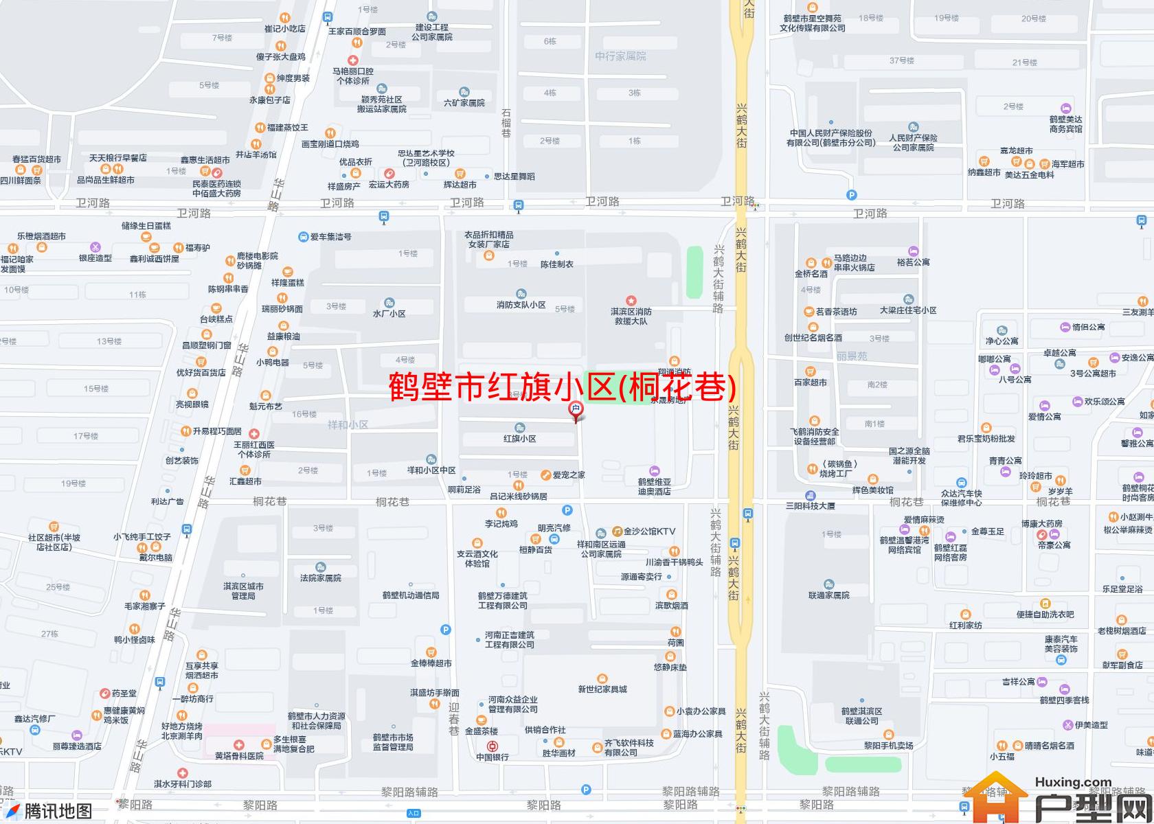 红旗小区(桐花巷)小区 - 户型网