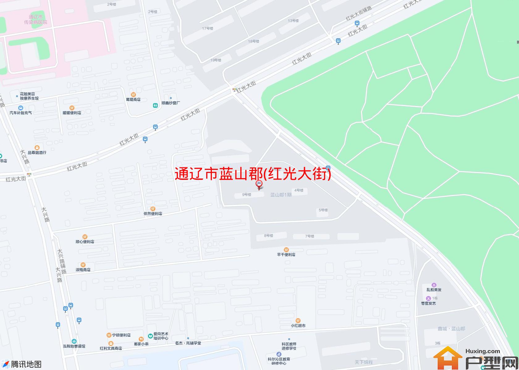 蓝山郡(红光大街)小区 - 户型网
