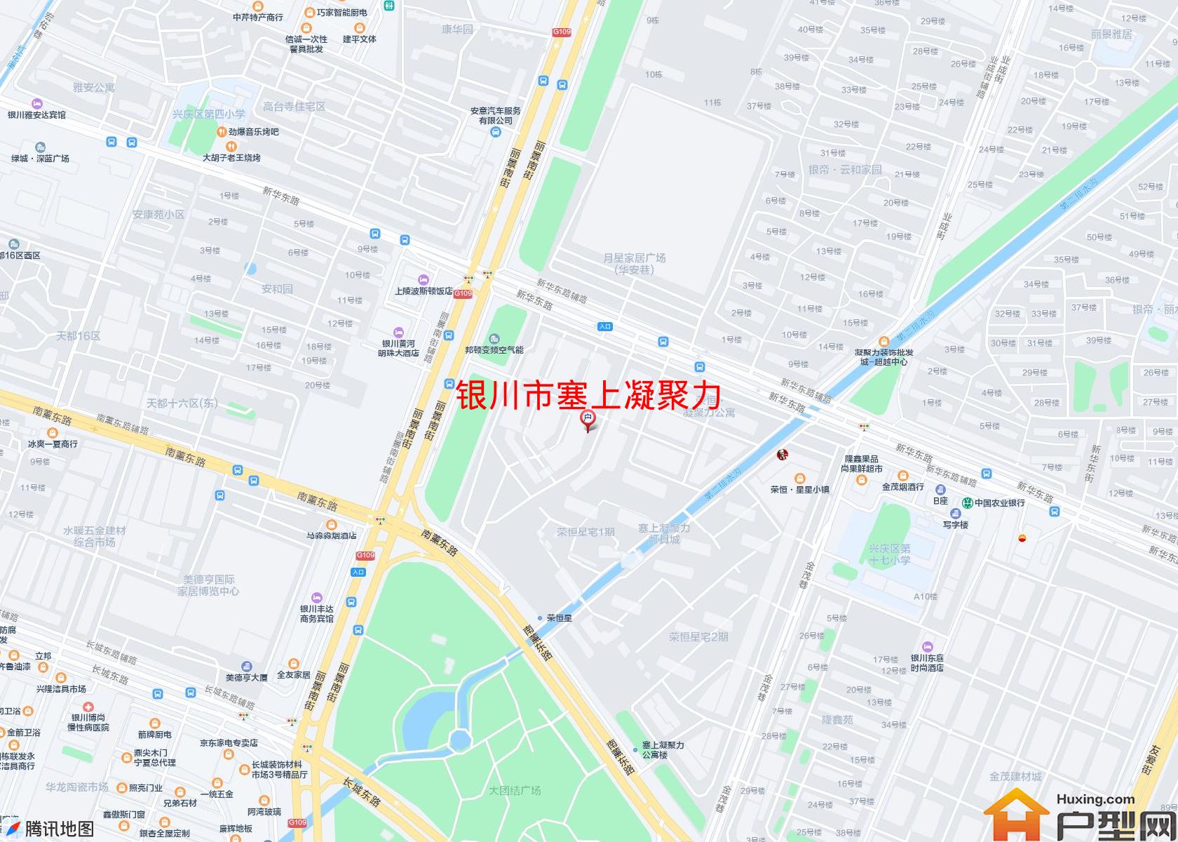 塞上凝聚力小区 - 户型网