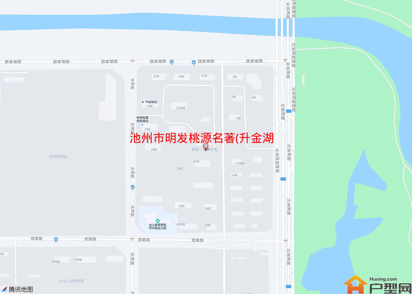 明发桃源名著(升金湖路)小区 - 户型网