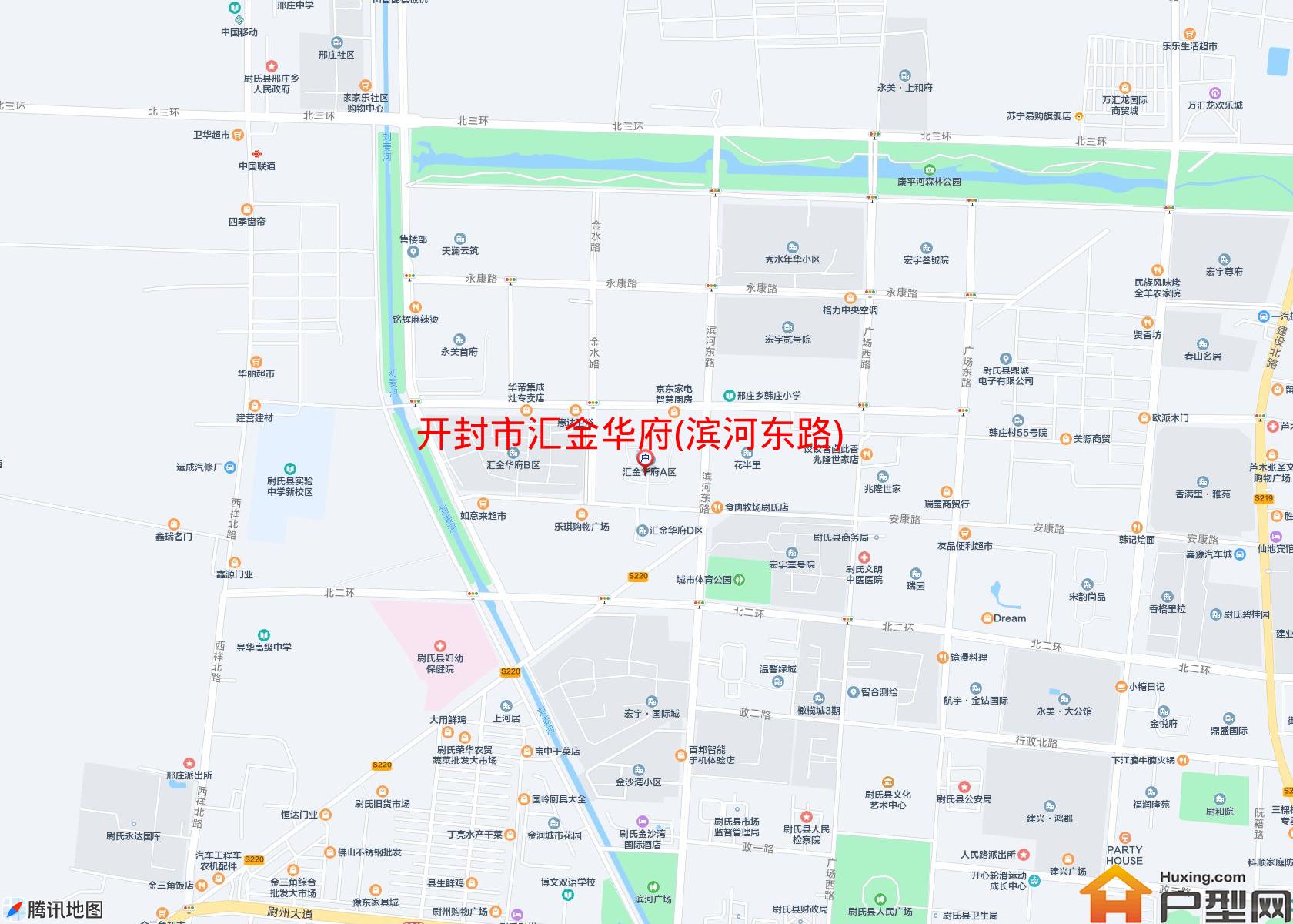 汇金华府(滨河东路)小区 - 户型网