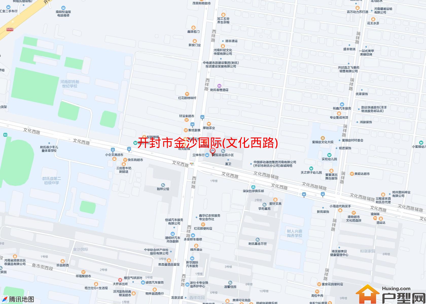 金沙国际(文化西路)小区 - 户型网