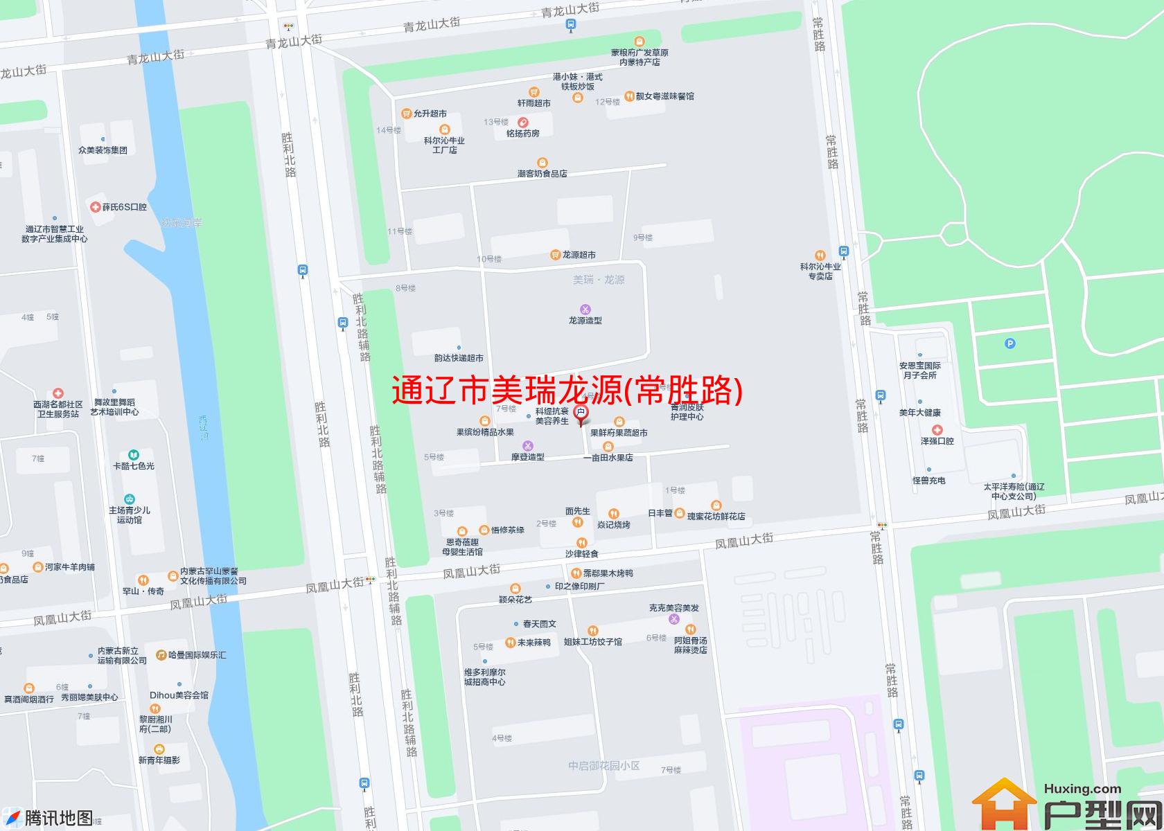 美瑞龙源(常胜路)小区 - 户型网