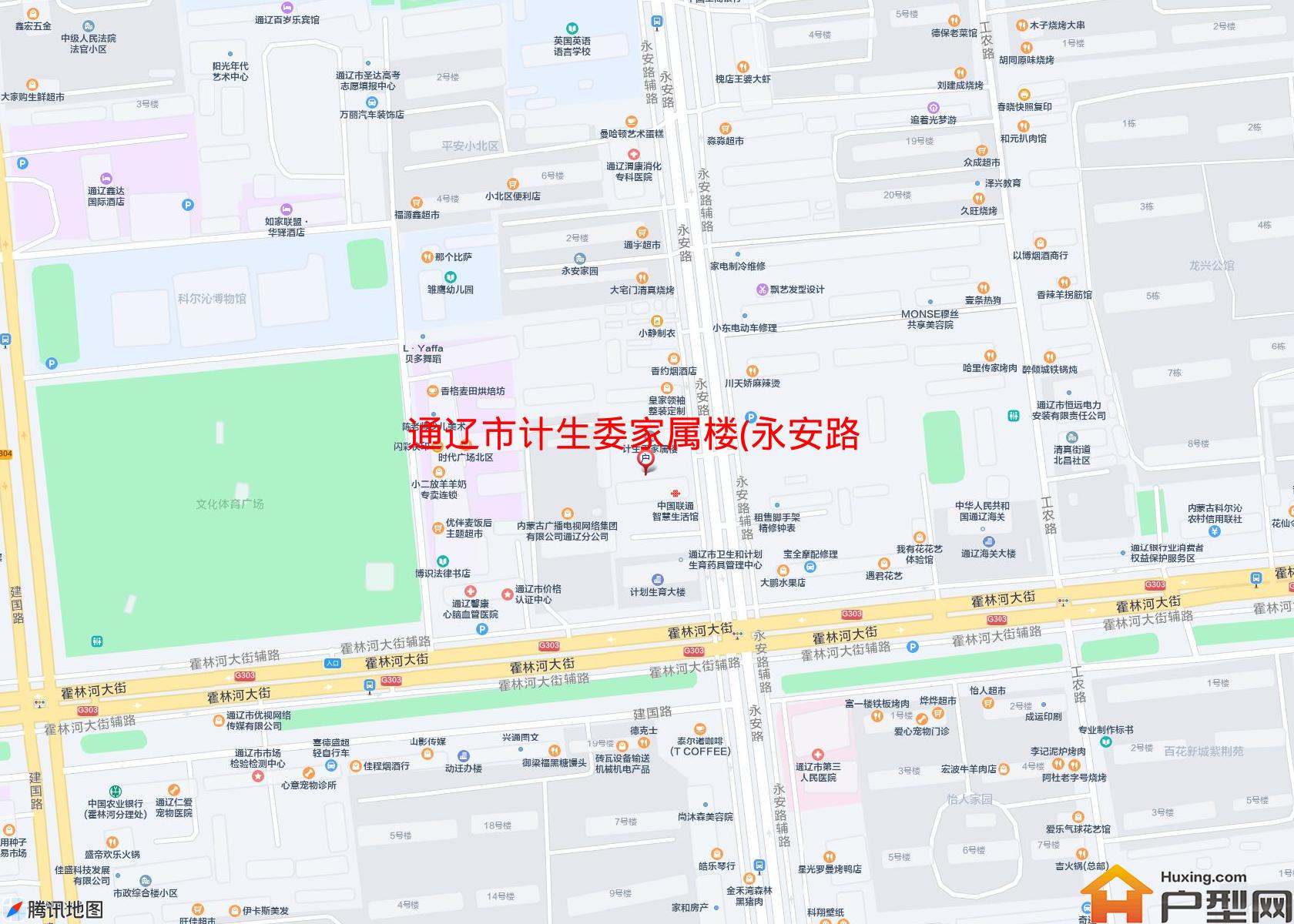 计生委家属楼(永安路)小区 - 户型网