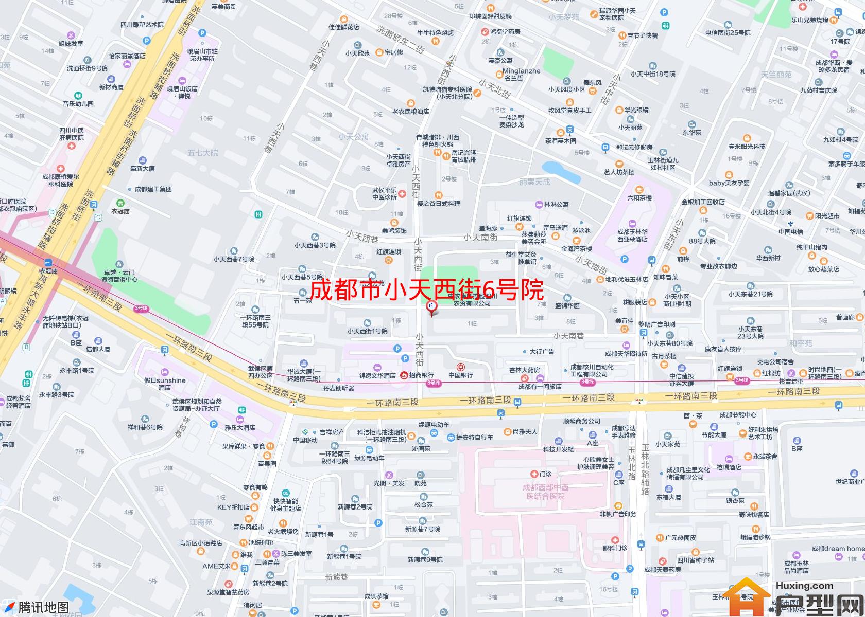 小天西街6号院小区 - 户型网