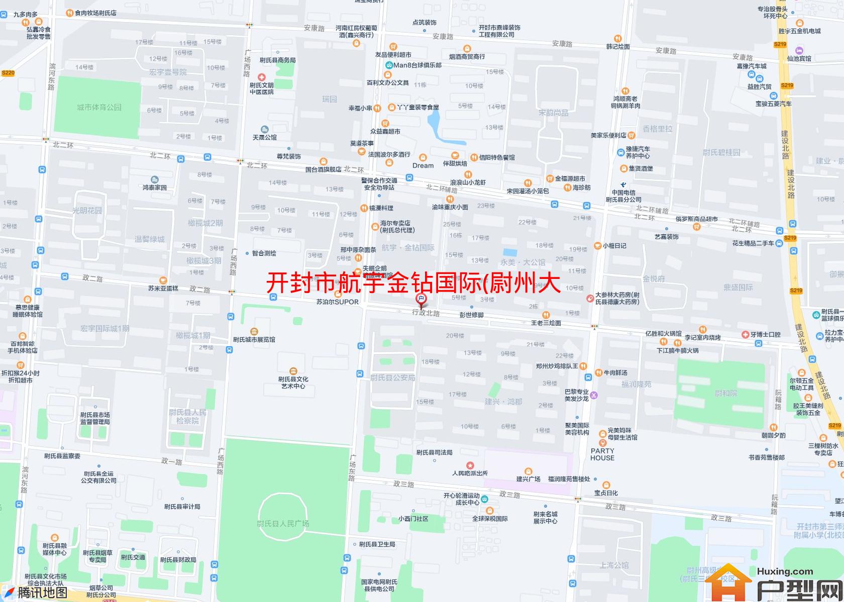 航宇金钻国际(尉州大道)小区 - 户型网