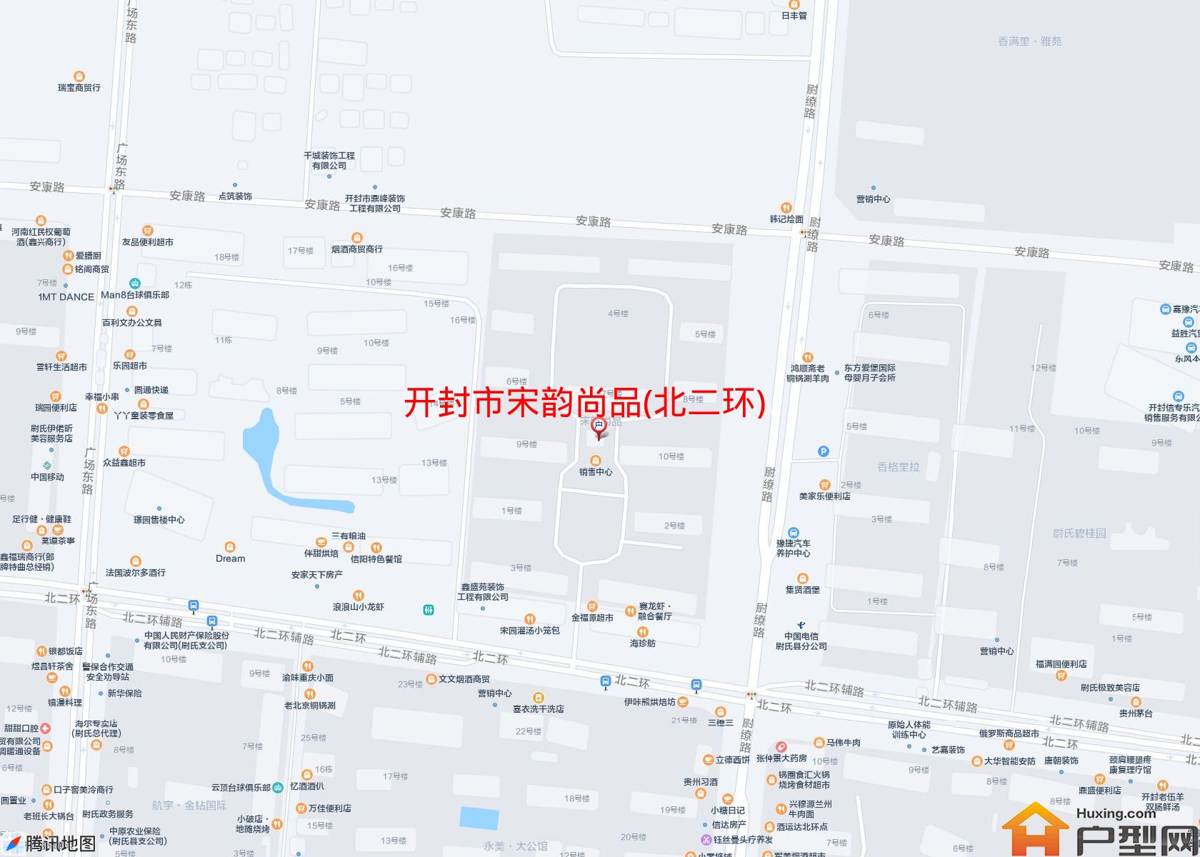 宋韵尚品(北二环)小区 - 户型网