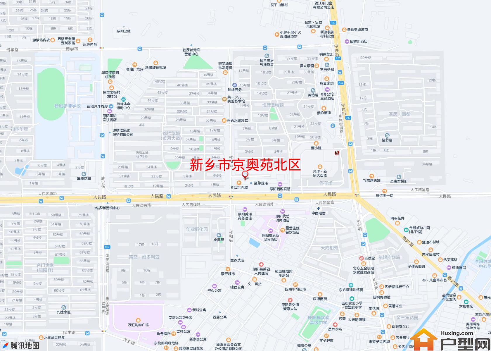 京奥苑北区小区 - 户型网