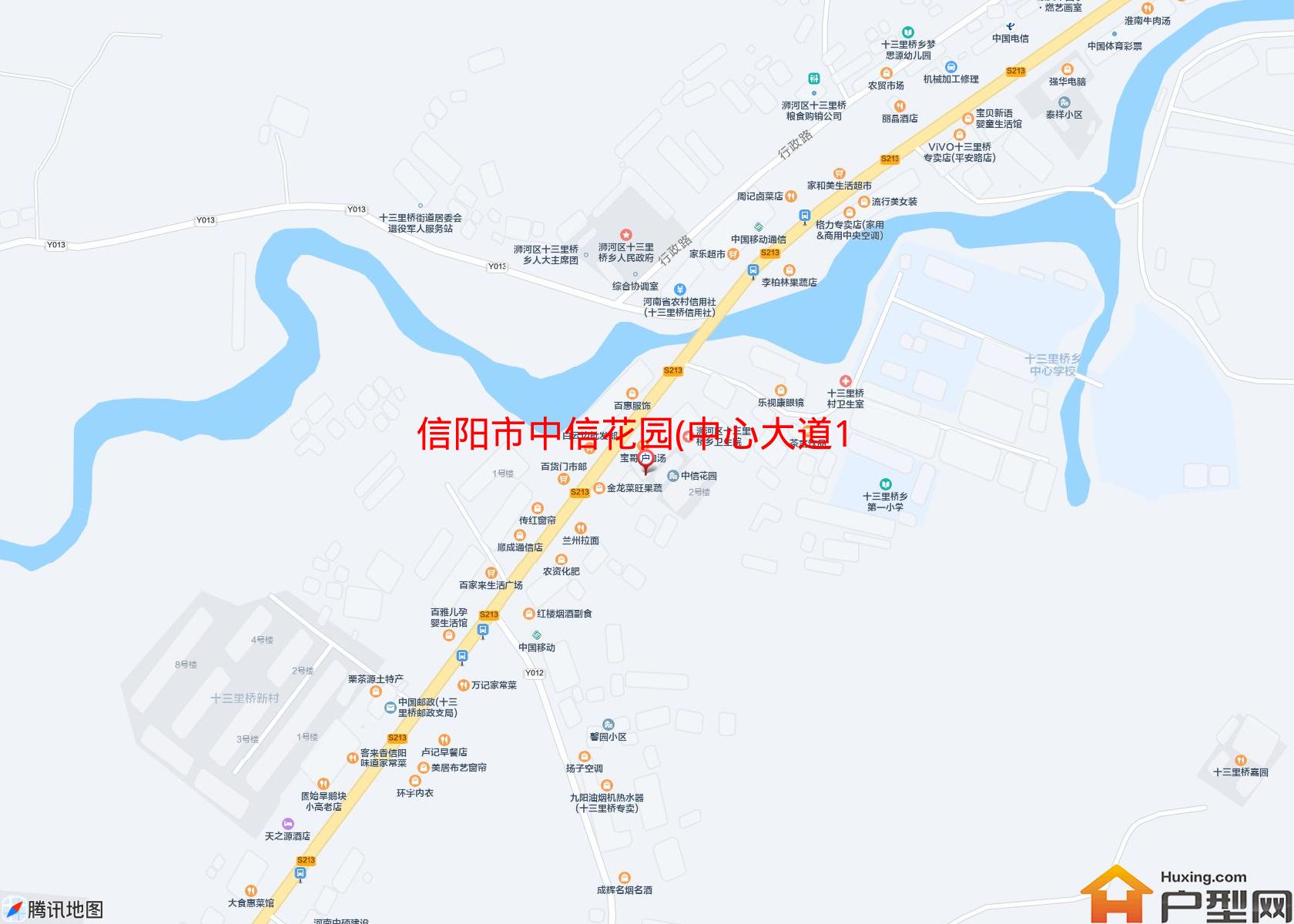 中信花园(中心大道169号)小区 - 户型网