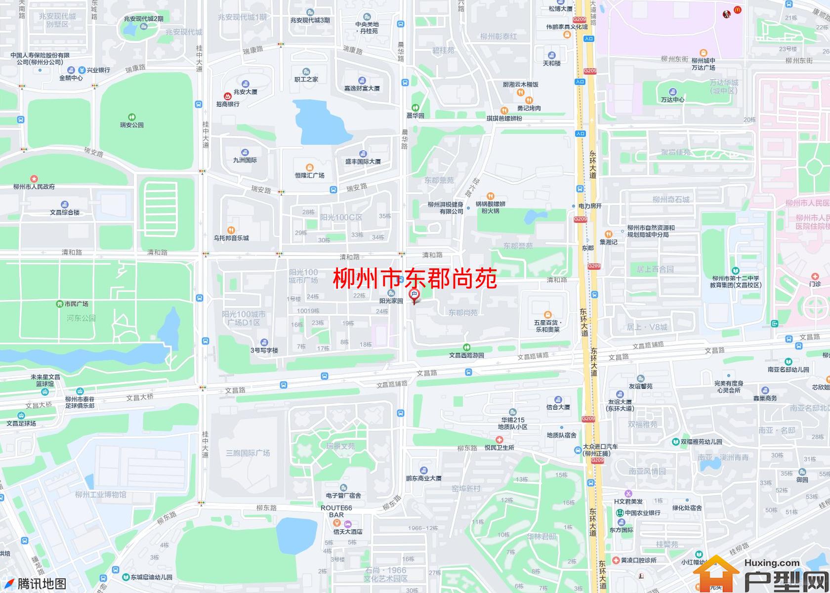 东郡尚苑小区 - 户型网