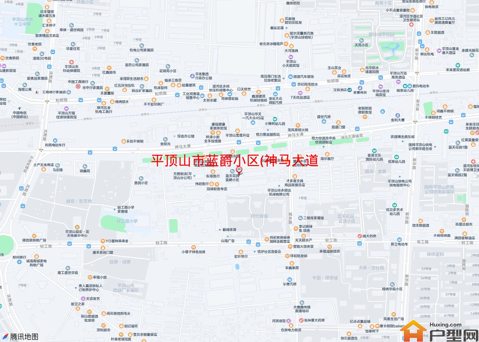 蓝爵小区(神马大道)小区 - 户型网