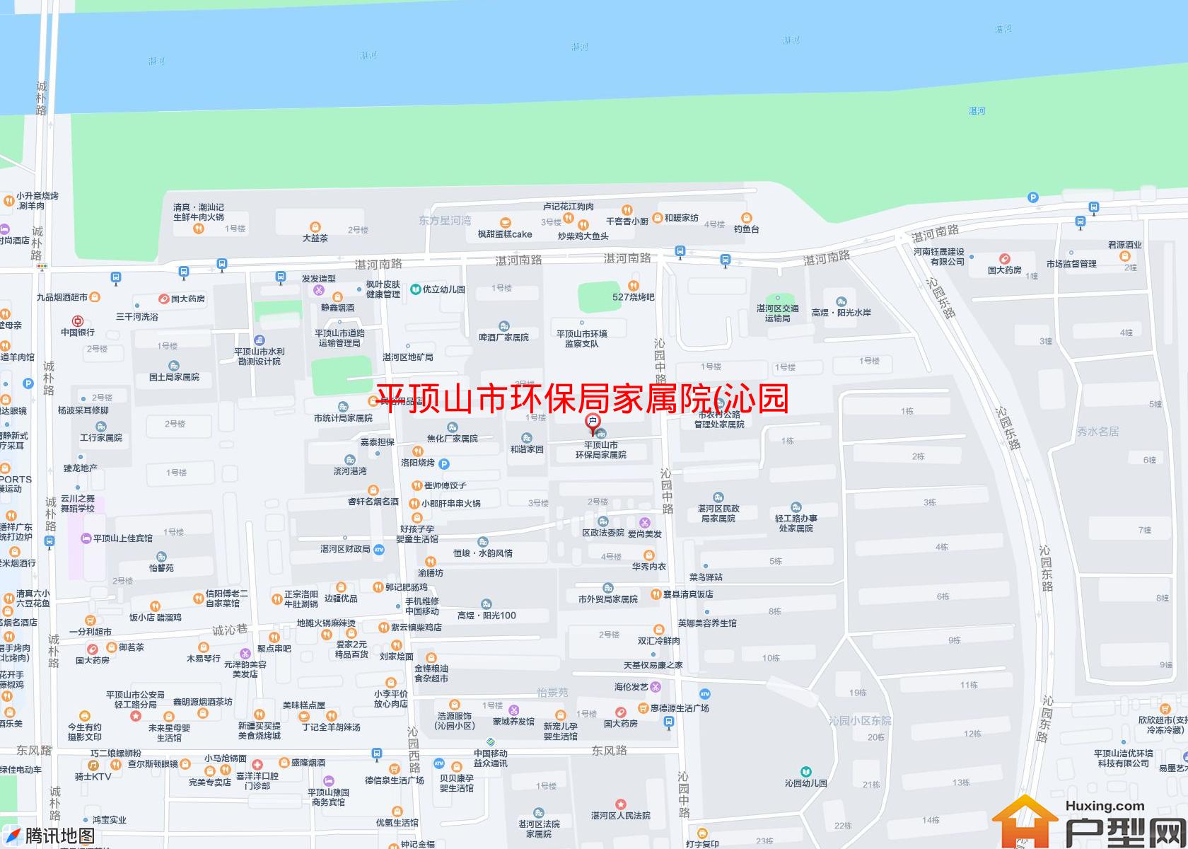 环保局家属院(沁园中路)小区 - 户型网