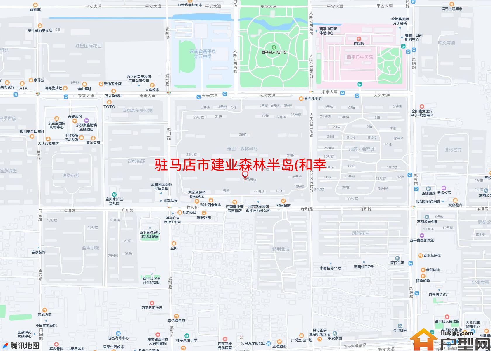 建业森林半岛(和幸路)小区 - 户型网