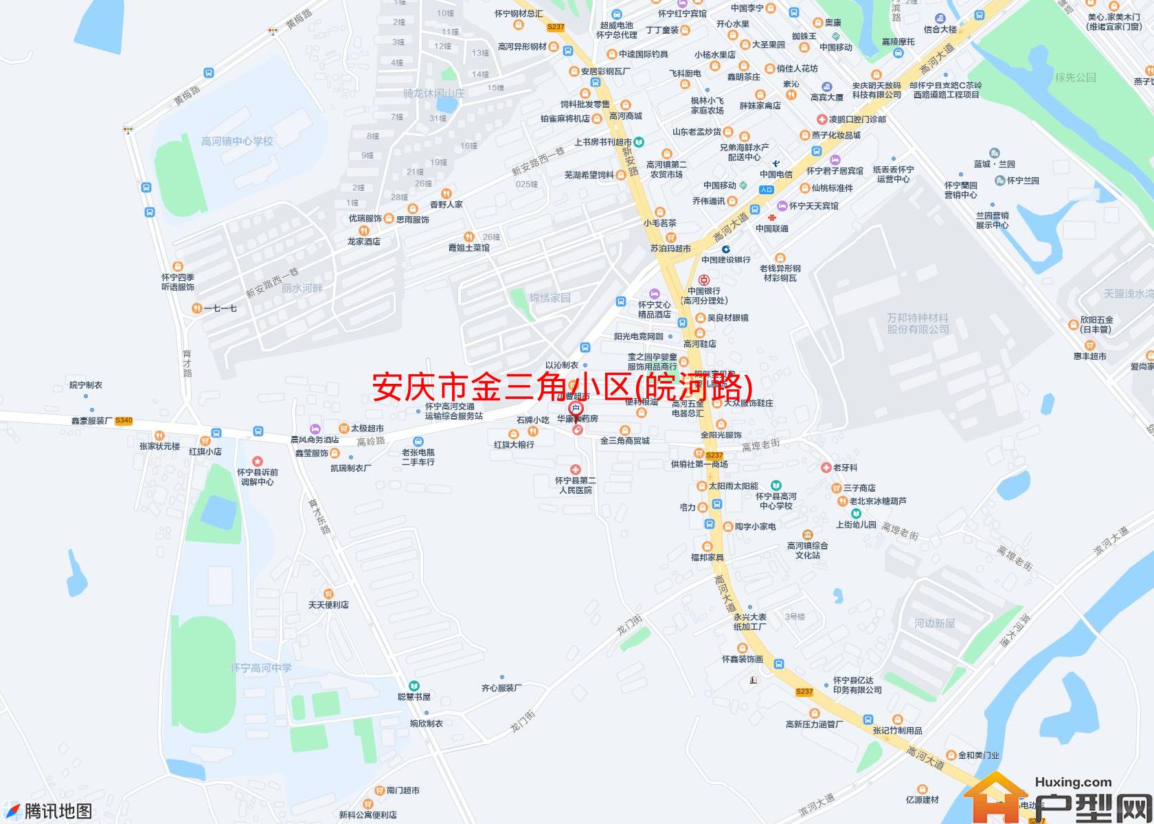 金三角小区(皖河路)小区 - 户型网